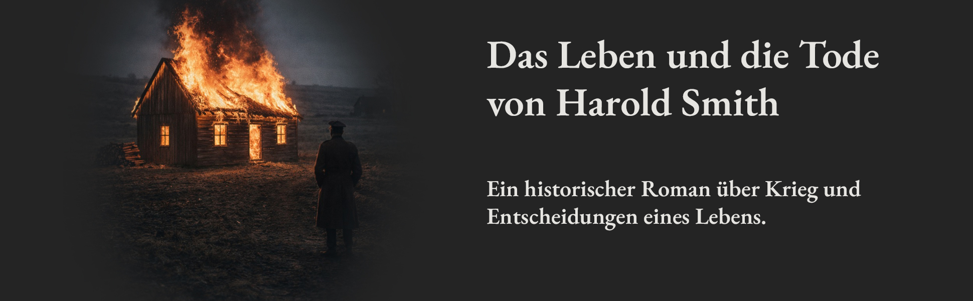 Titeltafel zu Das Leben und die Tode von Harold Smith