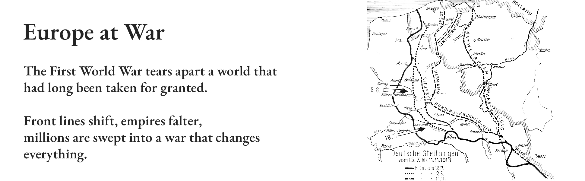 A plus panel Europe at war