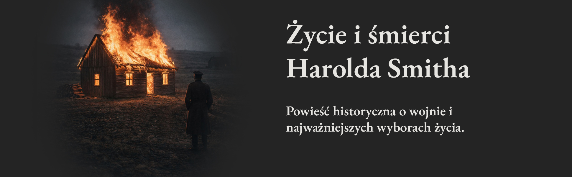 Panel tytułowy powieści Życie i śmierci Harolda Smitha